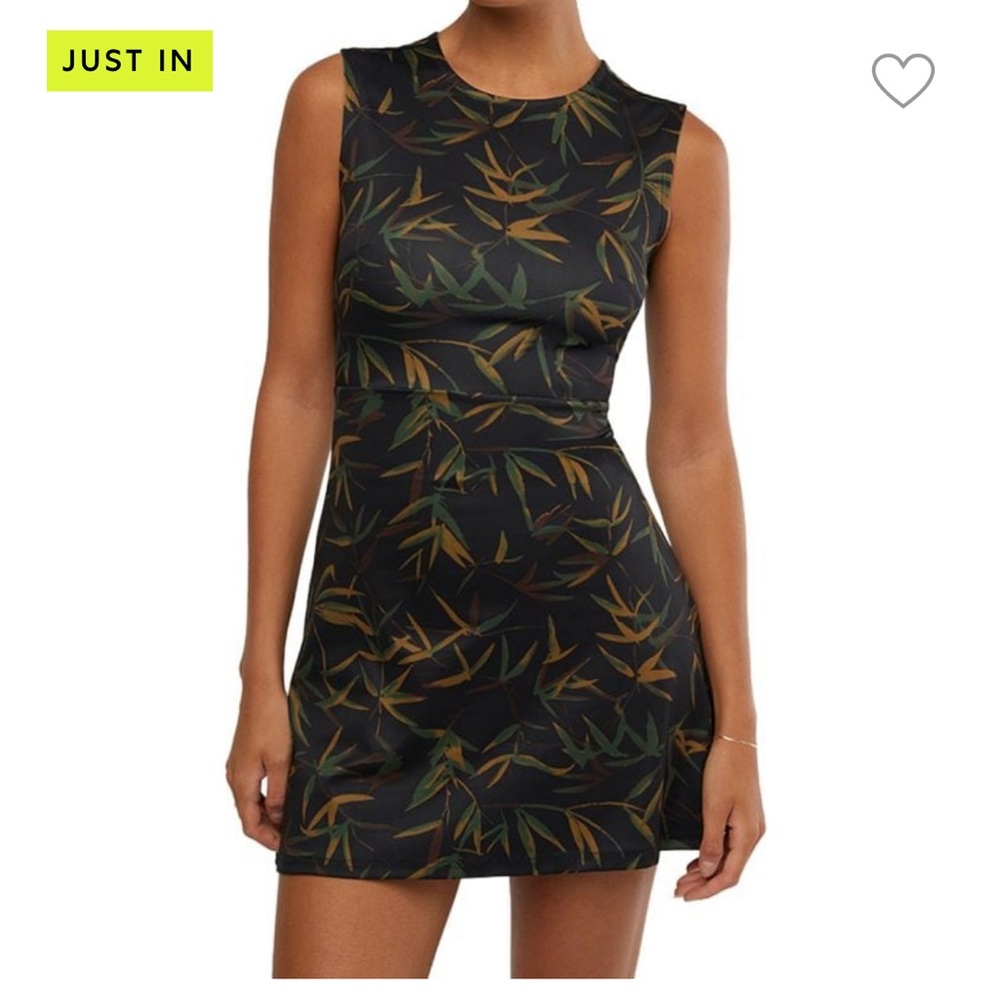 WeWoreWhat Muscle Print Mini Dress